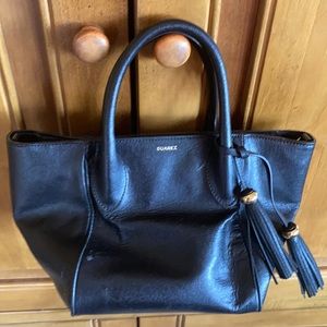Black Suarez Leather Bag